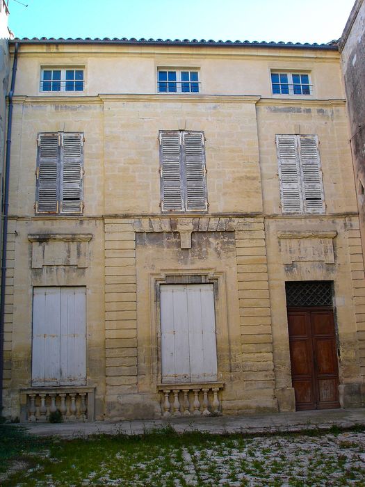 façade sur la cour d’honneur