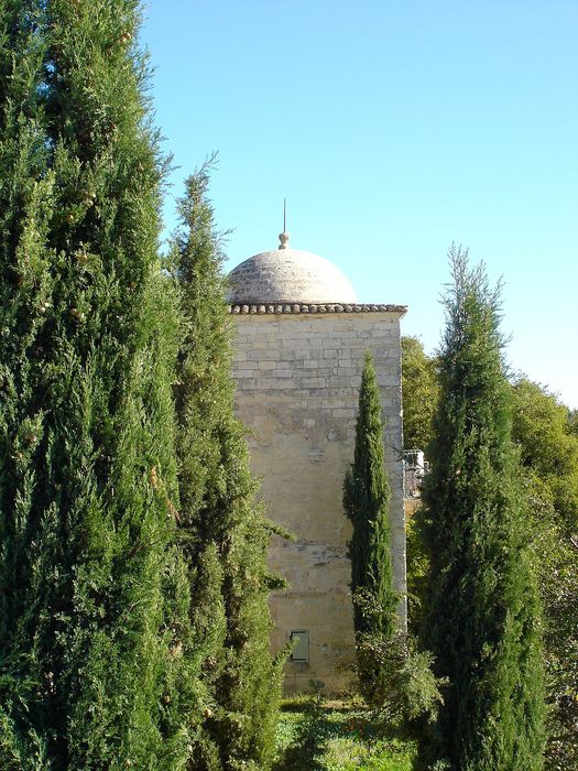 élévation sud-ouest, vue partielle
