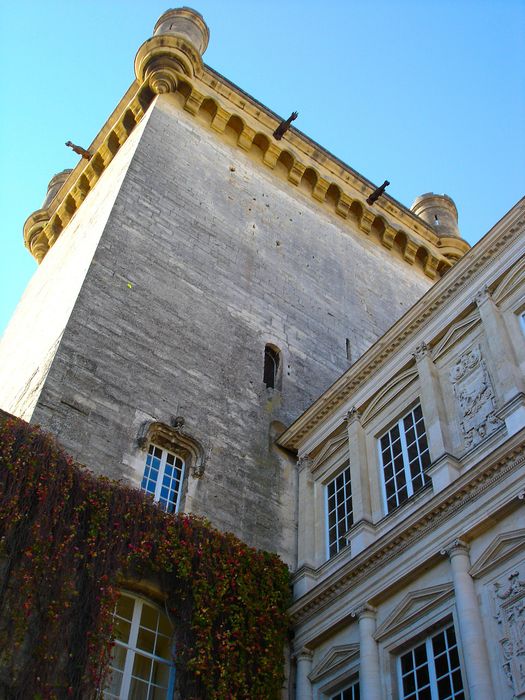 donjon, élévation nord