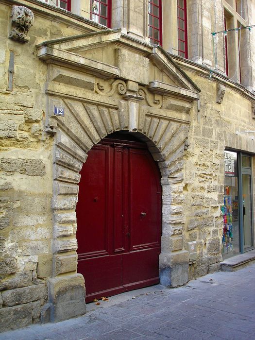 portail d’accès sur rue
