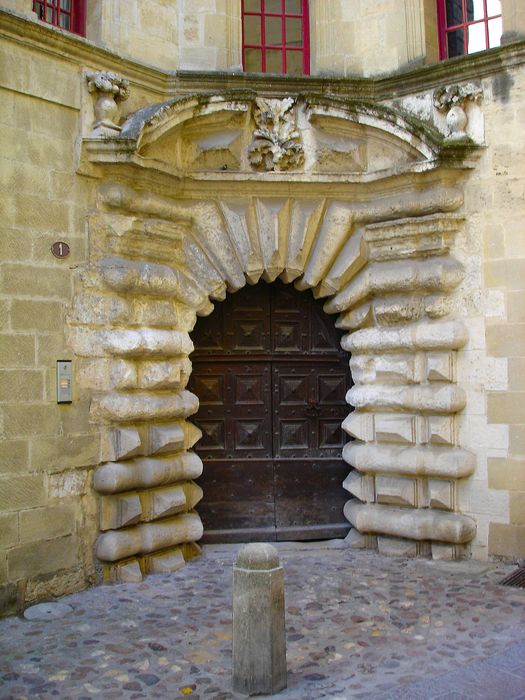 portail d’accès sur rue