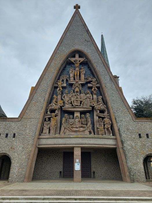 façade ouest, vue partielle