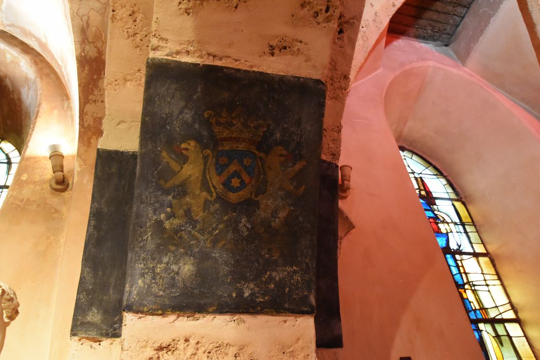 peinture monumentale (litre seigneuriale), détail