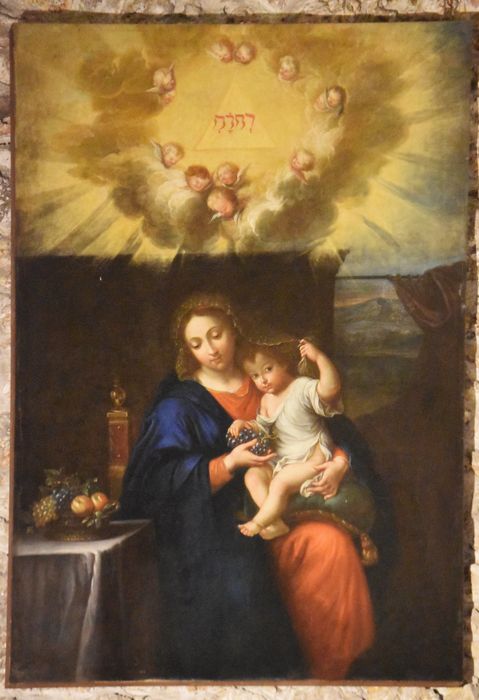 tableau : Vierge à la grappe