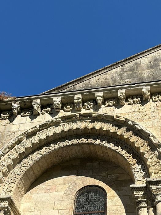 façade ouest, détails décoratifs