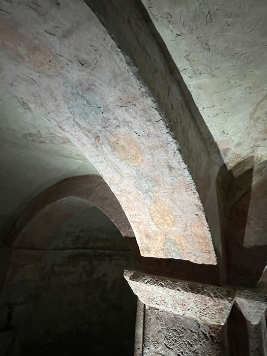 crypte, peinture monumentale (fragment)