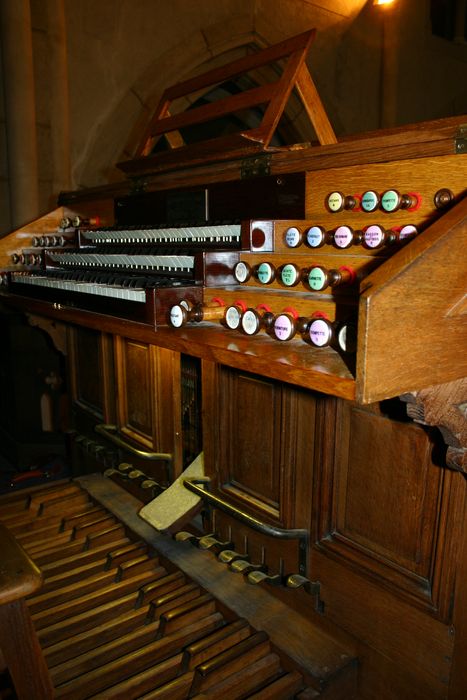 orgue de tribune, console