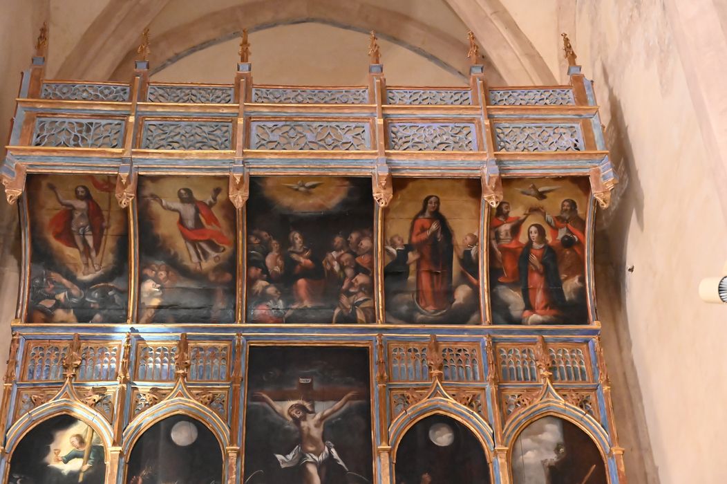 retable, vue partielle