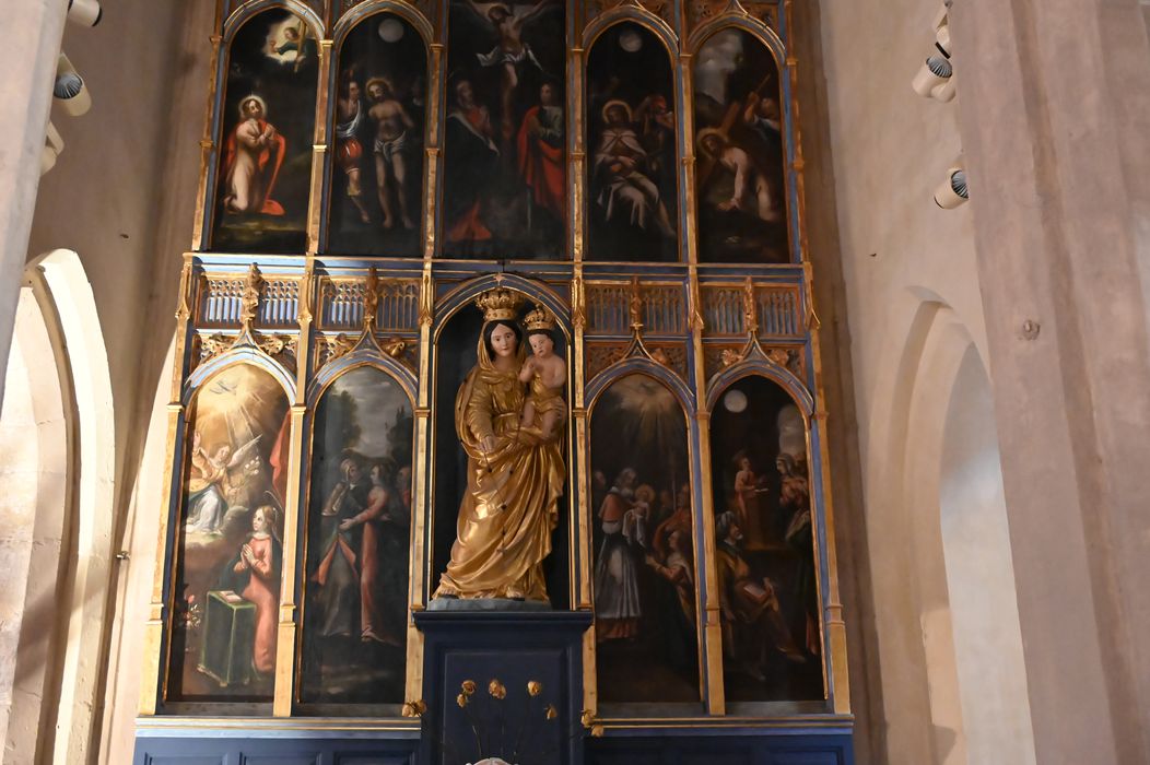 retable, vue partielle