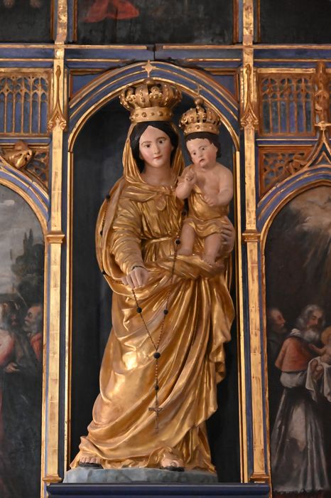statue : Vierge à l’Enfant