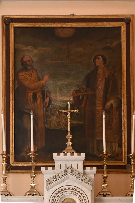 tableau : Saint Pierre et saint Étienne