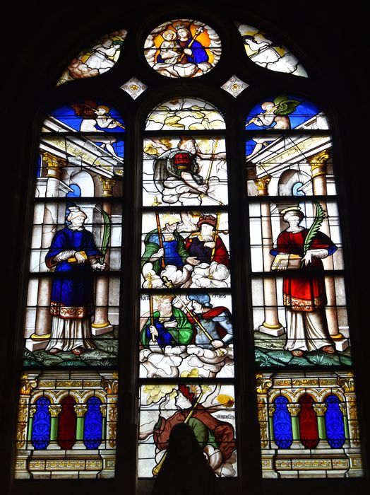 verrière : Arbre de Jessé, saints martyrs