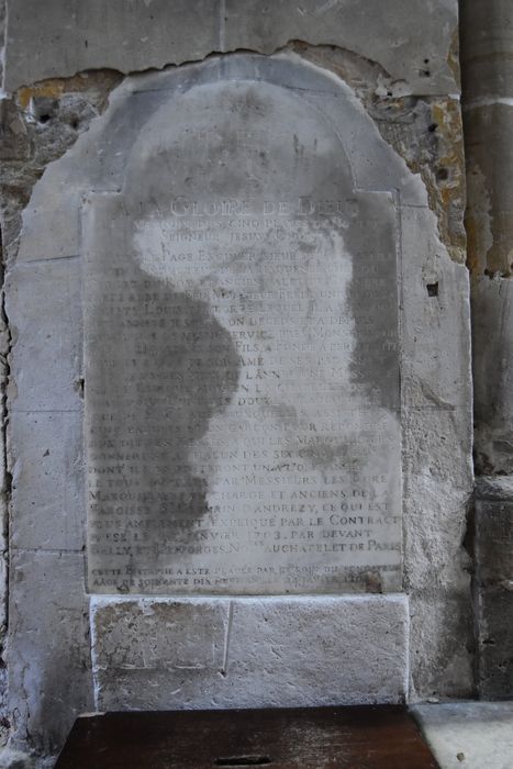plaque de fondation de Claude Le Page