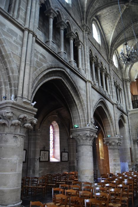 élévation entre la nef et le collatéral nord