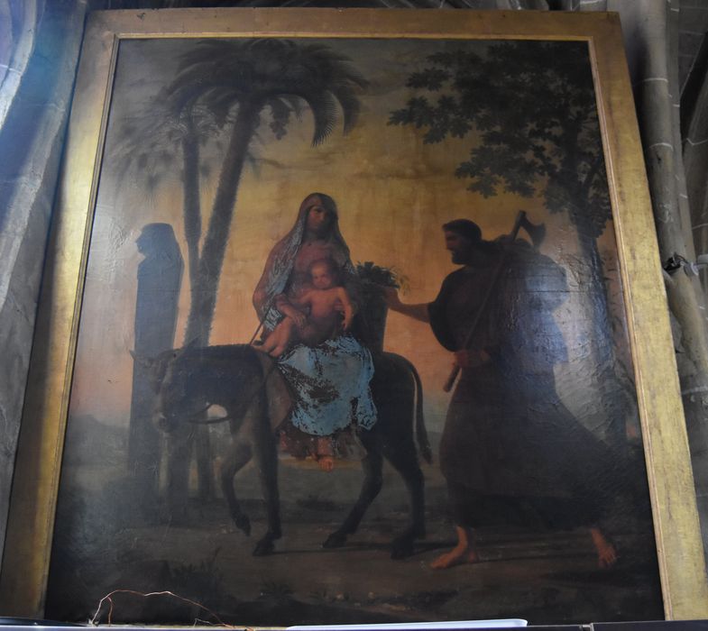 tableau : Fuite en Égypte