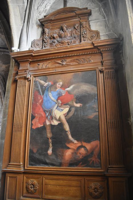 tableau : Saint-Michel terrassant le dragon