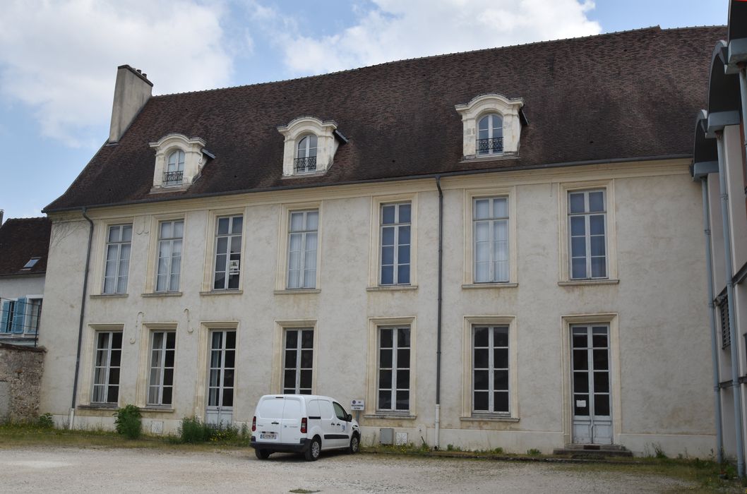 aile ouest, façade ouest