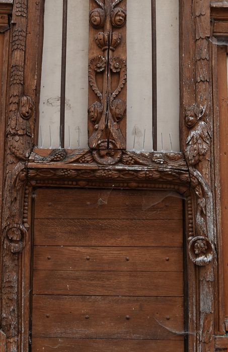 façade sur la rue Jean Cousin, détail