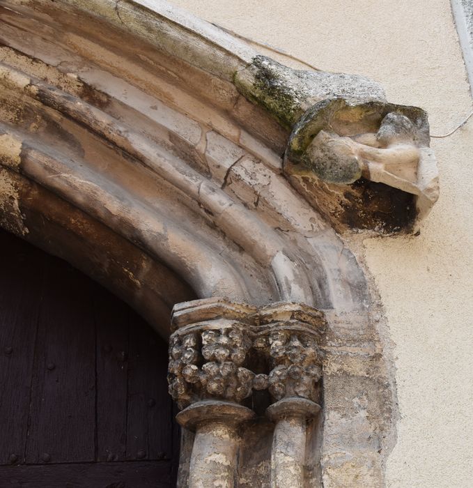portail sur rue, détail