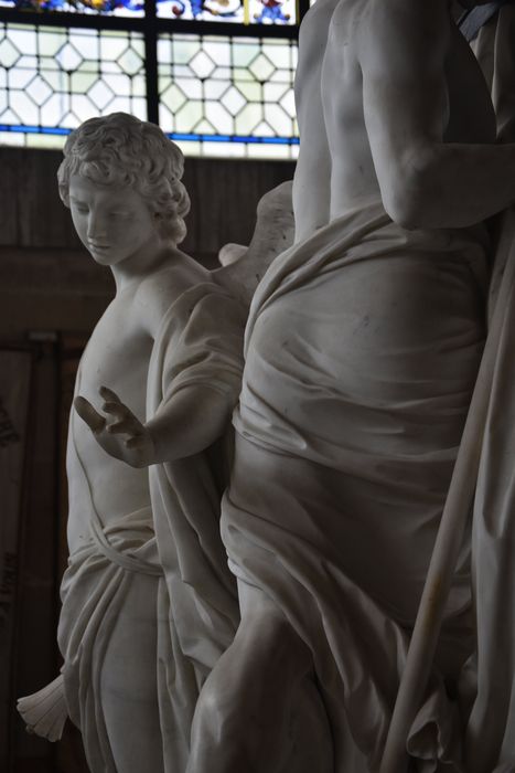 tombeau de Louis, dauphin de France, fils de Louis XV, et de sa femme, Marie-Josèphe de Saxe, détail