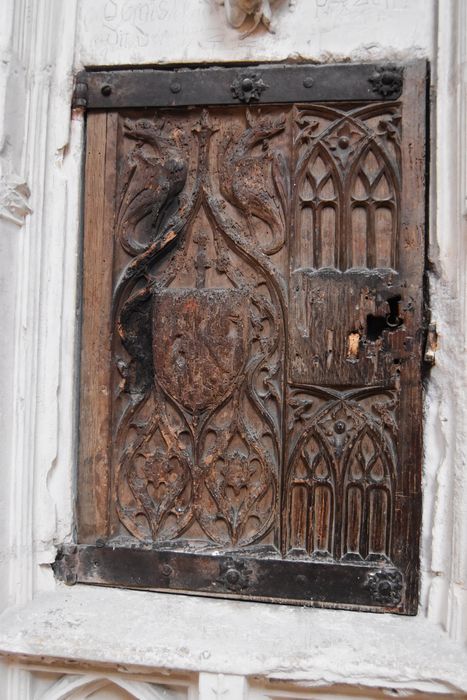 retable de Jean de Salazar et de son épouse Marguerite de la Tremoille, détail d’un vantail latéral