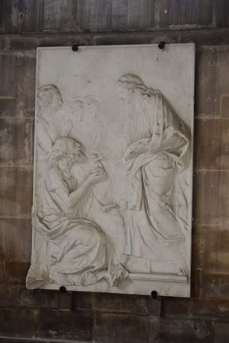 bas-relief : Charité de saint Nicolas