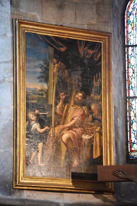 tableau : Roi David jouant de la harpe (le)