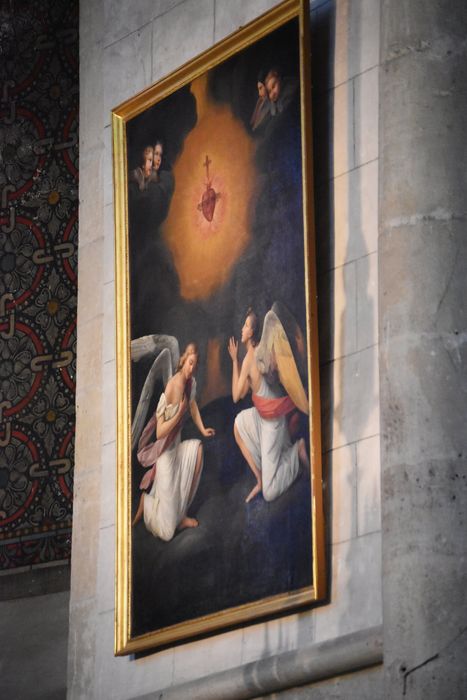 tableau : Adoration du Sacré Coeur