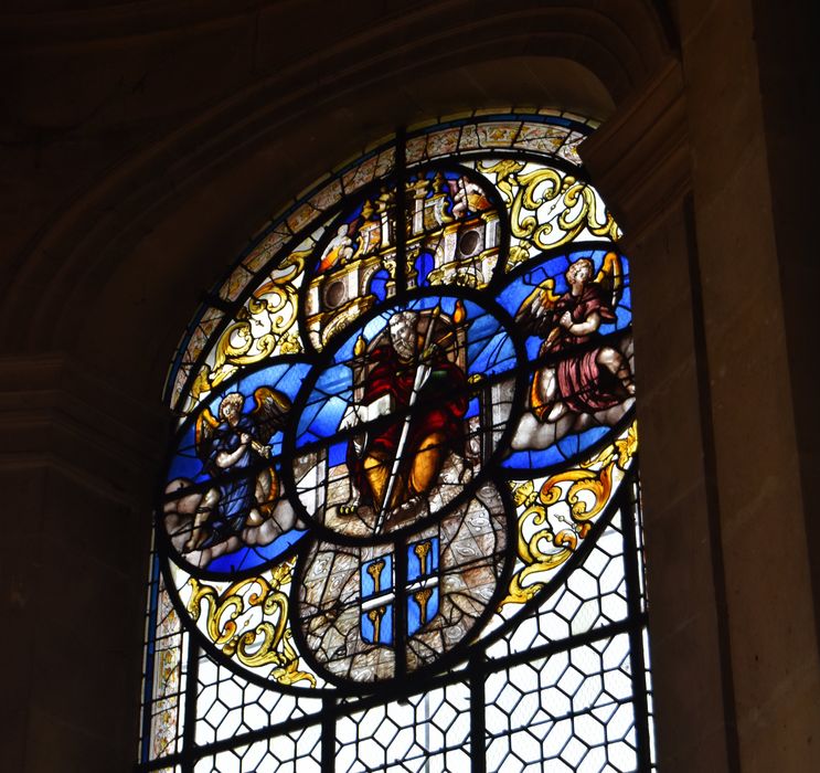verrière de la chapelle Sainte-Colombe : Saint Paul