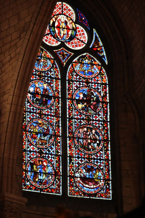 verrière de la Vie de la Vierge et de l’Enfance du Christ