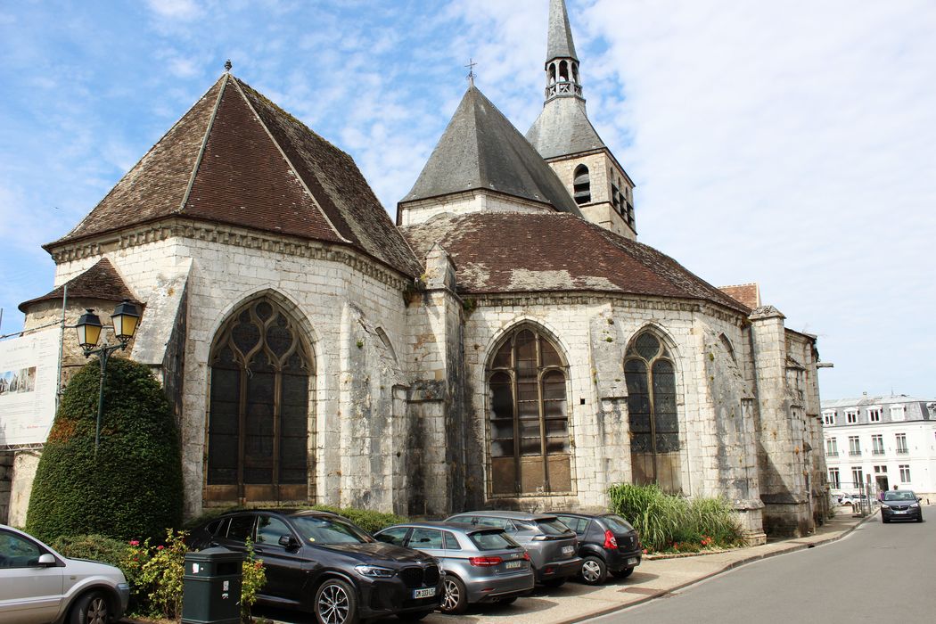 chevet, vue partielle