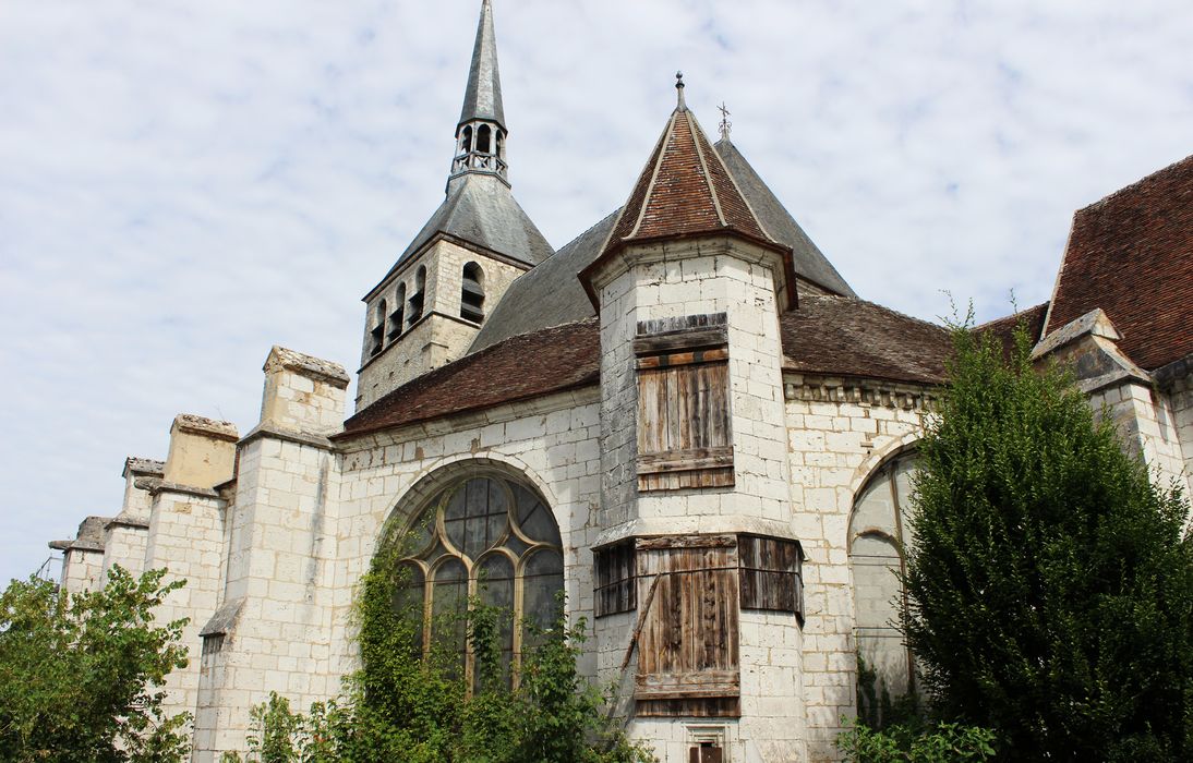 chevet, vue partielle