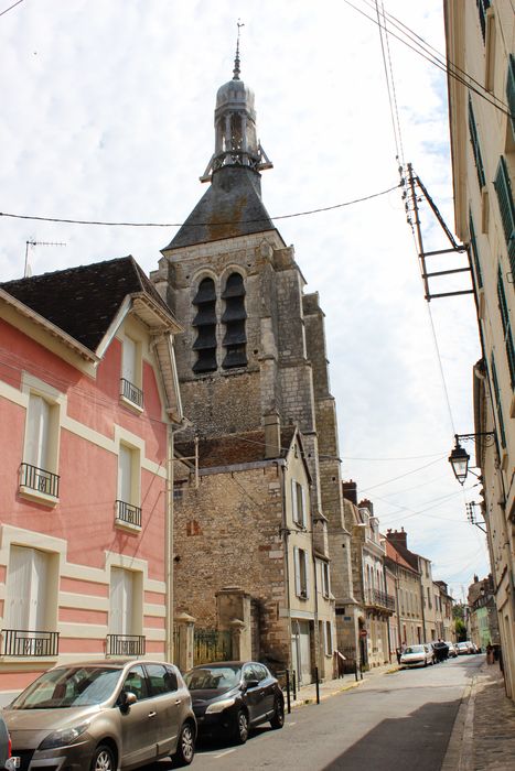 clocher, élévation ouest