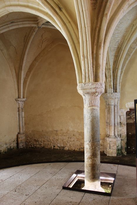 salle capitulaire, vue partielle