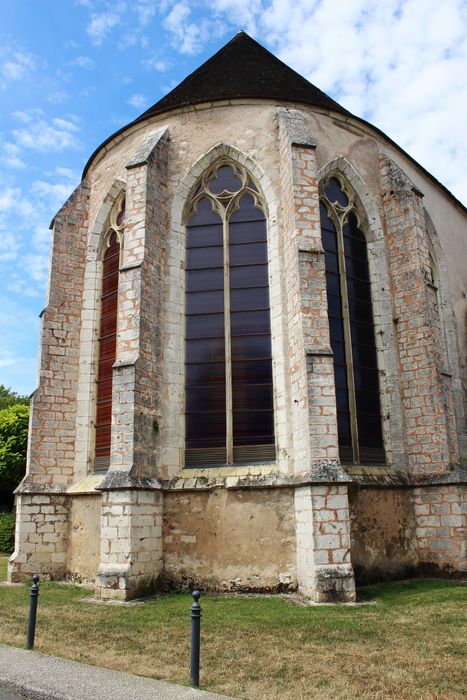 chevet de la chapelle des Bénédictins