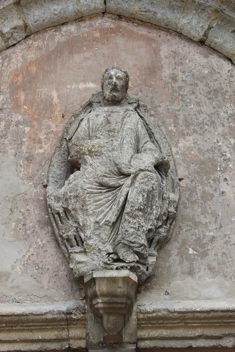 Haut-relief : Christ en majesté
