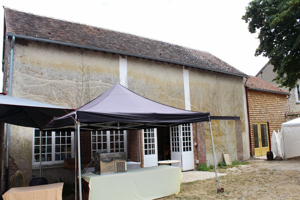 façade sud-ouest, vue partielle