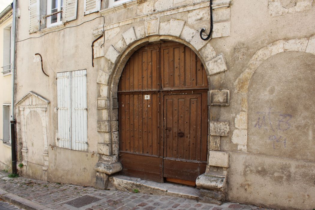 portail d’accès sur rue