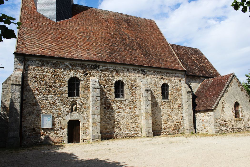 façade latérale sud