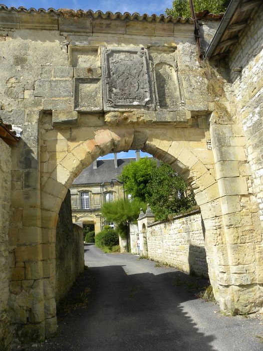 portail monumental, élévation sud