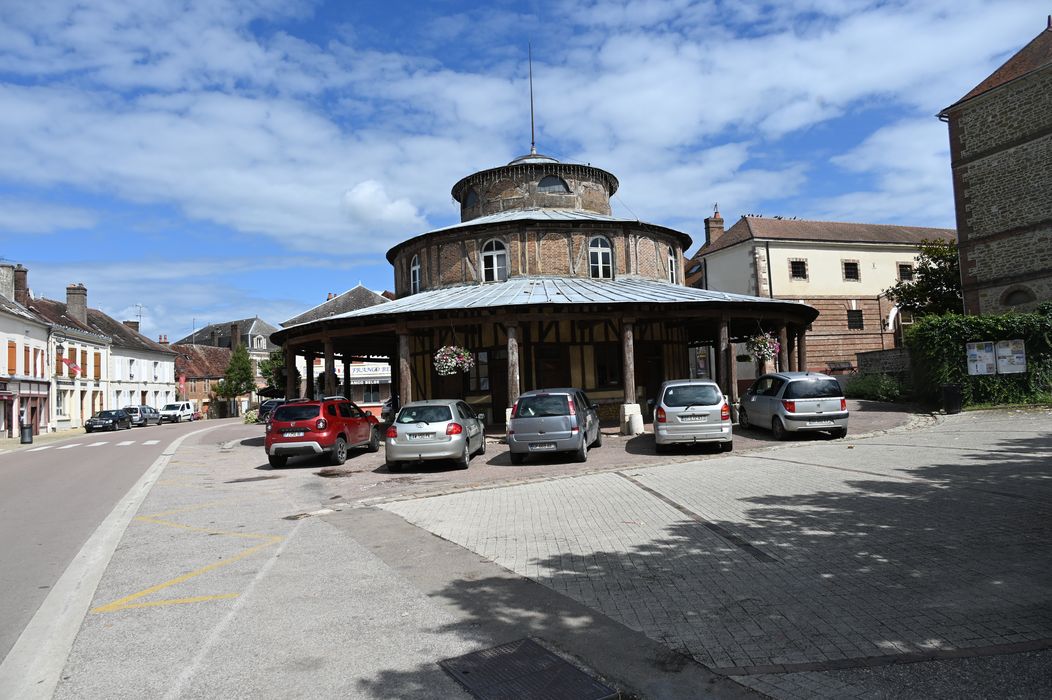vue générale de la halle