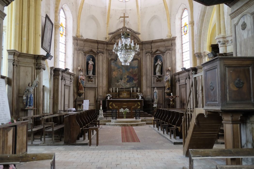 maître-autel, retable, tableau : Martyre de saint Étienne
