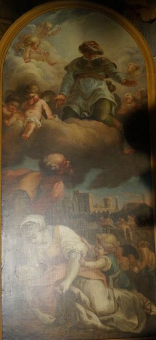 tableau : Saint Roch et la peste