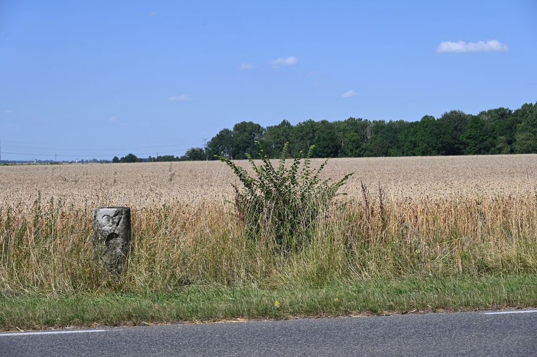 vue générale de la borne dans son environnement