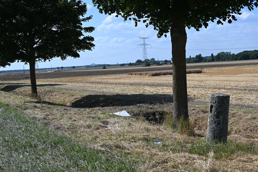 vue générale de la borne dans son environnement