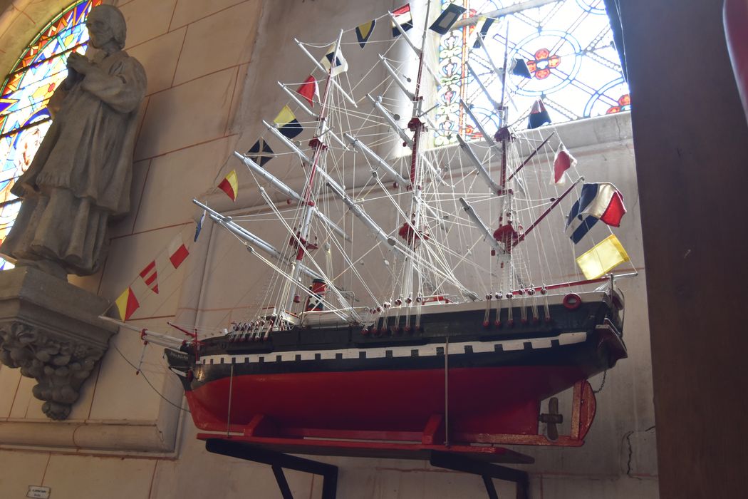 maquette ex-voto de trois-mâts dit Étoile de mer