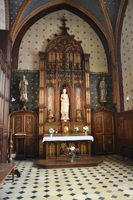 autel, retable Saint-Joseph