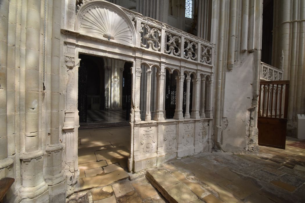 clôture de la chapelle du choeur des moines
