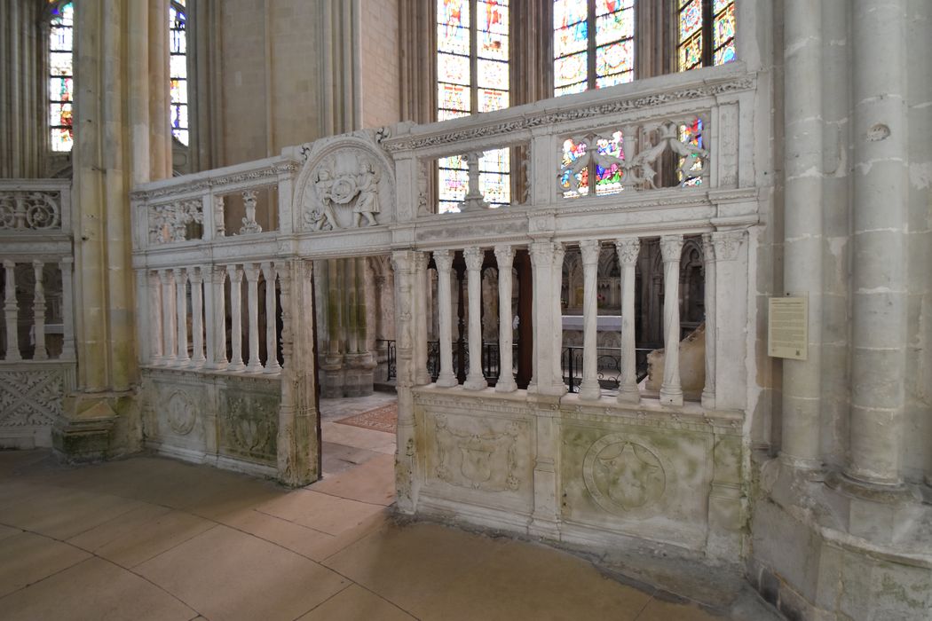clôture de la chapelle des Saints-Patrons ou des Saintes-Reliques