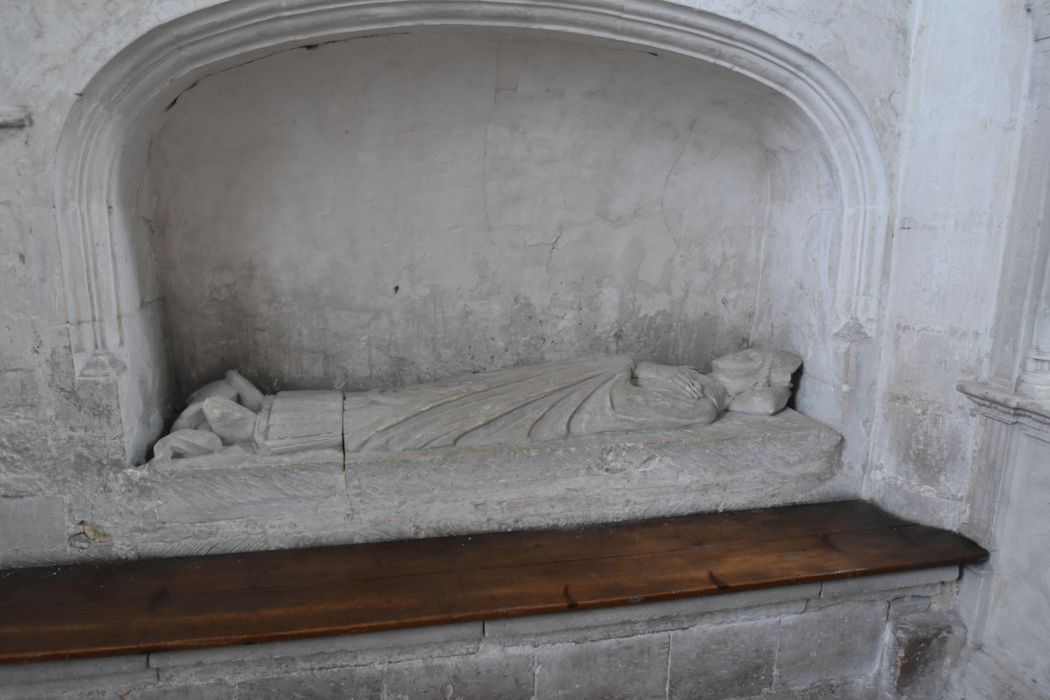 tombeau de Richard d’Argences, abbé de Fécamp